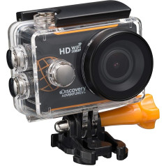 Discovery Expedition Adventures Full HD 1080P Wifi Action Camera with LCD Screen, 5.08 cm (2 Zoll) schwarz