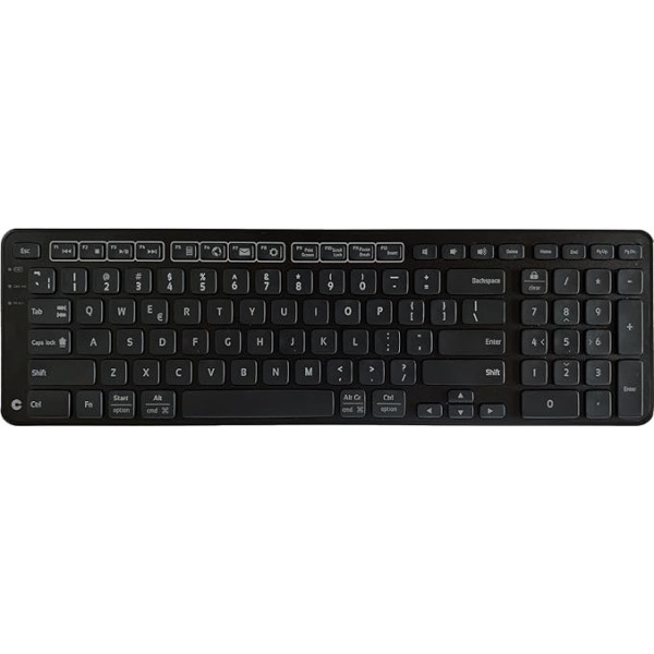 Contour Balance Keyboard Wireless Black - US