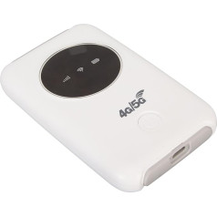 4G LTE USB WiFi modems atbloķēts 5G WiFi portatīvais 4G maršrutētājs ar SIM kartes slotu, 300Mbps 10 ierīču lietotāju WiFi Mobile Hotspot iebūvēts 3200MAH, Pocket Mobile