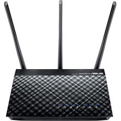 ASUS DSL-AC51 Wireless Router Gigabit Ethernet Dual-Band (2.4 GHz / 5 GHz) 4G Black