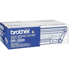 Brother Original Trommeleinheit DR-2000 (für Brother DCP-7010, DCP-7010L, FAX-2820, HL-2030, FAX-2920, DCP-7025, HL-2040, HL-2070N, MFC-7225N, MFC-7420, MFC-7820N)