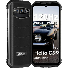 DOOGEE S100 12GB/256GB Black - Mobilā tālruņa zīmols