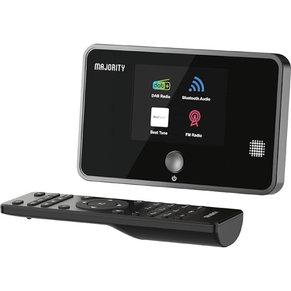 H-Fi uztvērējs DVB, DAB uztvērējs HiFi sistēmai - DAB un FM radio adapteris | Bluetooth savienojamība, tālvadības pults, optiskais un līnijas savienojums | Robinson 2 DAB digitālais radio | Straumētājs HiFi sistēma Stereo sistēma