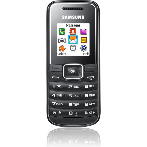 Samsung GT-E1050 simple mobile 64MB (Handy ohne Branding black)