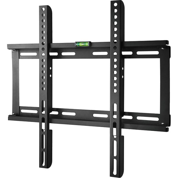 Polarduck TV sienas stiprinājums 23-55 collu (aptuveni 58-140 cm) plakaniem un izliektiem televizoriem vai monitoriem līdz 60 kg, VESA 400 x 400, 200 x 200, melns