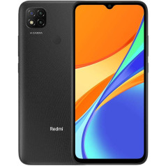 Xiaomi Redmi 9C viedtālrunis 32 GB, 2 GB RAM, Dual Sim, pusnakts pelēks