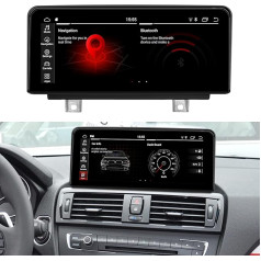 Koason 1920HD 10,25 collu Android ekrāna monitora displejs ar 1920HD 10,25 collu ekrānu, multimediju atskaņotājs, GPS navigācija BMW 1 2 sērijas F20 / F21 / F23 NBT automašīnai