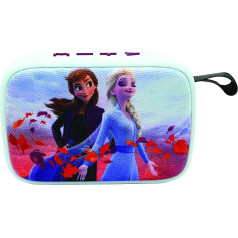 Lexibook Disney Frozen BT018FZ Pārnēsājams Bluetooth skaļrunis Bezvadu USB TF kartes akumulators Zils/Purpursarkans