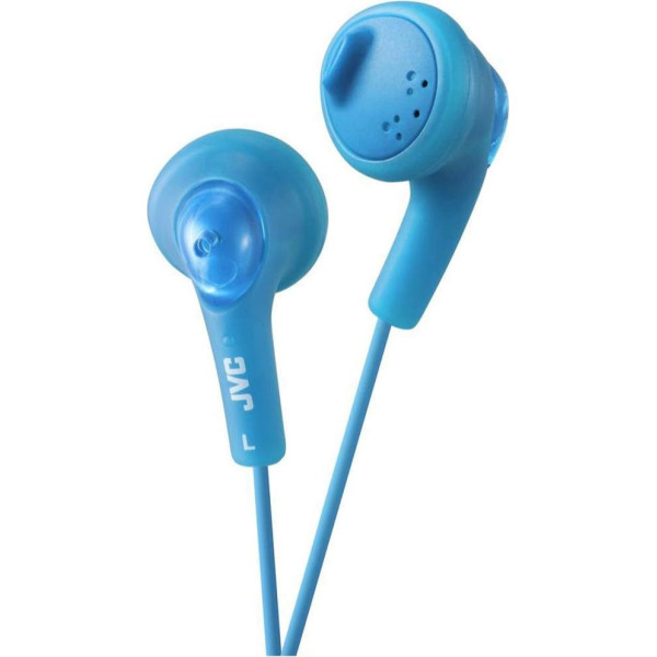 JVC Gumy HA-F160-A-E In-Ear Kopfhörer Stereo-Kopfhörer mit Bass Boost und 3,5mm Klinkenkabel (1,2m) - Blau