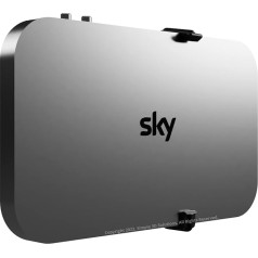 Sienas stiprinājums Sky Q galvenajam TV blokam (1TB/2TB), melns, komplektā ar stiprinājumiem