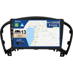 JOYX - 6G + 128G - Android 12 IPS autoradio piemērots Nissan Juke J15 (2010-2019) / YF15 Infiniti ESQ (2011-2017) - Wireless CarPlay/Android Car/DSP - kamera un mikrofons - 9 collu 2 DIN - DAB SWC WiFi 360