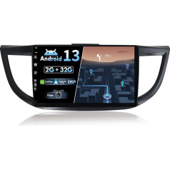 BXLIYER Android 12 IPS auto radio piemērots Honda CRV (2012-2016) - iebūvēts bezvadu CarPlay Android auto - bezmaksas kamera - 2G + 32G - 10.1 collu 2 DIN - DAB stūres vadības stūres 4G WiFi Fast Boot