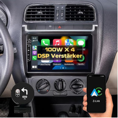 DYNAVIN Automobiļu radio navigācijas sistēma 1 collas oriģināliekārtas radio ar Bluetooth, DAB+ gatavs, saderīgs ar Carplay un Android Car