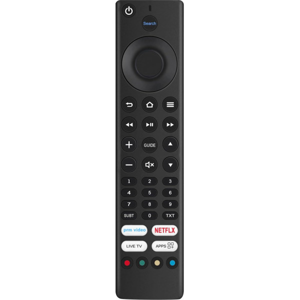 RM-C3253 VINABTY Rezerves IR tālvadības pults, kas piemērota JVC Fire TV Edition Smart 4K HDR LED TV LT-43CF810 LT-50CF810 LT-55CF810 LT-40CF890 LT-43CF890 LT-43CF890A LT-49CF890 LT-50CF890 890 LT-55CF890