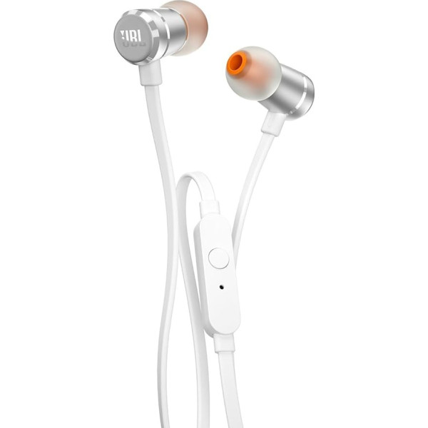 JBL In-Ear austiņas ar 1 pogas tālvadības pulti un iebūvētu mikrofonu, saderīgas ar Apple un Android ierīcēm T290 In-Ear austiņas (alumīnija) 1