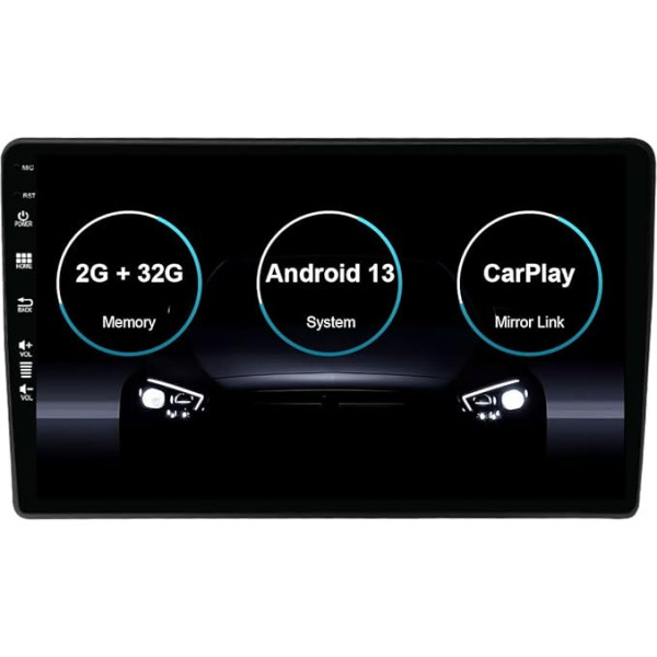 2 DIN Android 12 autoradio Audi A4 S4 RS4 B6 B7 RNS-E 2000-2008 | 2G + 32G | Bezmaksas atpakaļgaitas kamera | 9 collas | Atbalsta Mirror Link/Steering Wheel Control/4G/WiFi/Bluetooth/DAB Carplay