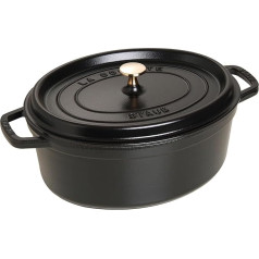 Staub kastrolis / trauks, melns , 33 cm