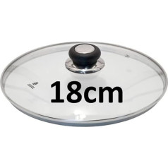 Judge Vista Deckel, 18 cm, Nicht zutreffend, durchsichtig