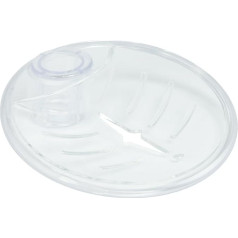 Triton Showers rerrsd25clr 25mm Shower Rail Soap Dish Clear