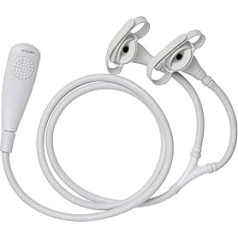 Croydex AA107022 Removable Secura Baddushset with Connector, White, 1.75 m Hose