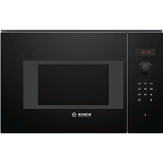 Bosch sadzīves un virtuves tehnika Bosch BFL523MB0B Series 4 iebūvējamā mikroviļņu krāsns melna