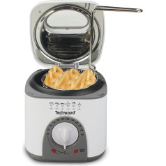 Techwood TFF-81 Fondue/Deep Fryer, 1 litrs, alumīnija, 1 litrs