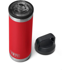 YETI Coolers Rambler 18 oz Chug Izolēta flakona pudele, sarkana, Rescue Red