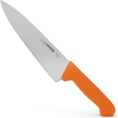 Giesser seit 1776 - Ražots Vācijā - Kochmesser orange, Basic Orange, Klinge 20 cm, rutschfest, scharfes Küchenmesser spülmaschinenfest, rostfrei