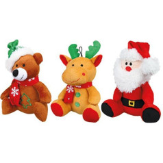 Trixie Christmas plush dog toy : Trixie Xmas dog toy, plush, 20 cm|1pc