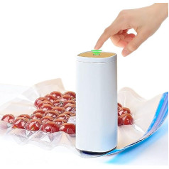 Annalocker Vacuum Sealer mašīna Automātiskais vakuuma sūknis pārnēsājams pārtikas augļu dārzeņu uzglabāšanai vakuumā