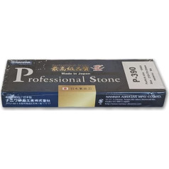 Sanelli Ambrogio, Naniwa Professional Stone, Professional Sharpening Stone #10000 Grit Ideal for Finishing Knives and Precision Tools, Splash & Go, Made in Japan