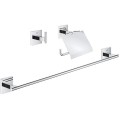 GROHE Start Cube 41124000 Vannas istabas komplekts 3-in-1 Slēptā stiprināšana Metāls Izturīgs hroms