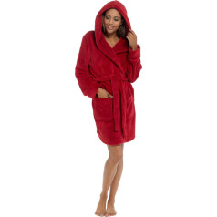 Dāmu halāts Luxury Fleece Hooded Bathrobe for Teen Girls House Robe Loungewear Gift