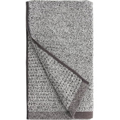 Everplush Diamond Jacquard Quick Dry Handtuchset, Baumwolle, grau, 4 x roku dvieļi (16 x 30 collas), 4