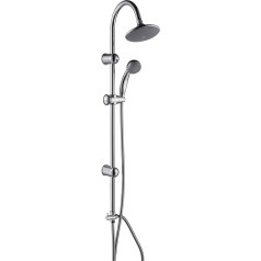 Waterful TEC330544 Maira Three Functions Shower Unit, Grey