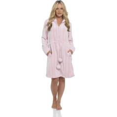 Daisy Dreamer Dāmu rāvējslēdzēju ar kapuci dāmu vilnas halāts Lounge Wear Robe