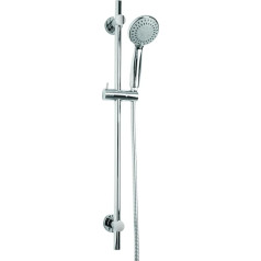 Croydex Stainless Steel Chrome Shower Set One Size
