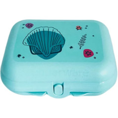 Tupperware To Go Twin Turquoise Copacabana pusdienu kārba Sviestmaižu kārba konteiners Kindi Twin bērnu bērnudārzs skola Skārda mazs izmērs 2