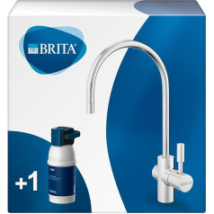 BRITA krāns ar iebūvētu ūdens filtru mypure P1 - Krāns ar filtru kaļķakmens, hlora un garšu traucējošu vielu samazināšanai