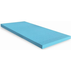 Memory Foam Mattress Topper - Memory Foam Mattress Topper - Izmēri: Izmēri - 150 x 190 cm - Homedi