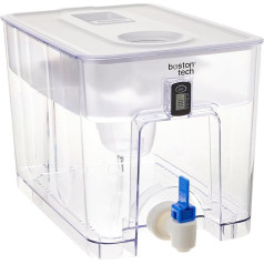 Fresia Wasserspender für gefiltertes Wasser Kompatibel unter anderem mit Brita Maxtra, Maxtra+, Perfect Fit, Amazon Basic Filtern.Chlor.1 GIFT Hydro Pure+ Boston Tech Filter Fassungsvermögen