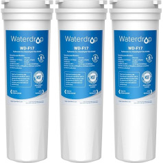 3X Waterdrop 836848 Kühschrank Wasserfilter, saderīgs ar Fisher & Paykel 836848, 836860, E404BRXFDU, E522BRXFDU, PS2067635, Maytag/Amana Clean 'n Clear, RO185011, RO185014, 67003662, WF60.