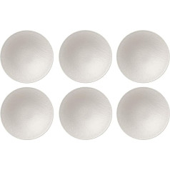 Villeroy & Boch - Manufacture Rock White bļoda, 6 trauku komplekts, 28,7 cm, Premium porcelāns, balta, 10-4240-2701-6