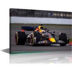 Sienas māksla viesistabai, Formula 1 Car Canvas Wall Art, F1 Car, Mūsdienu sienu māksla, Plakāti un izdrukas, Motorsport Race Track Modern Artwork, Gatavs pakārt vīriešiem, Zēni