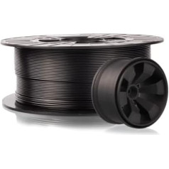 Filaments PM ASA 1,75 mm, 0,75 kg spole, 3D printeru filaments, piemērots vairumam FDM 3D printeru (melns)