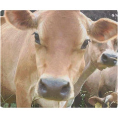 YISUMEI Jersey Cow Face Cuddly Blankets Soft Flannel Fleece Blanket Bed Throw (150 x 200 cm)