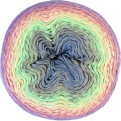 Scheepjes 1698-762 Whirl Wollgarn, 1000 Meter Länge, Popin Bonbon