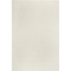 -LUXOR- living Wool Rug Virgin Wool Fluffy Natural Cream 160 x 240 cm Pieejamas citas krāsas un izmēri