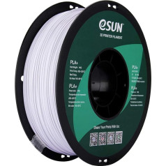 esun 1,75 mm PLA Pro (PLA +) 3D printera filaments 1 kg spole (1), 19, dažādas krāsas pēc izvēles