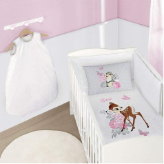 CTI Disney Bambi gultas veļa Retro 100 x 135 cm + 40 x 60 cm